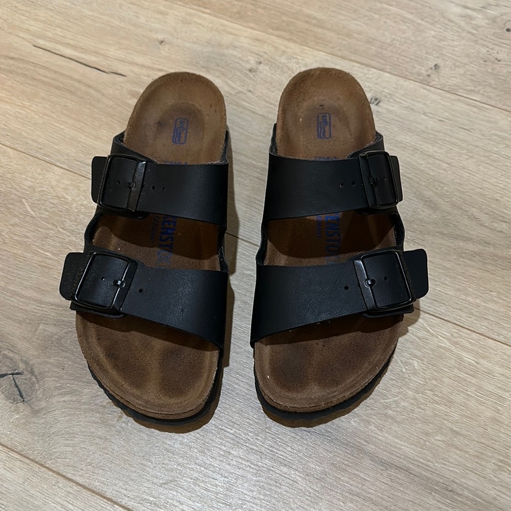 Black Birkenstocks
